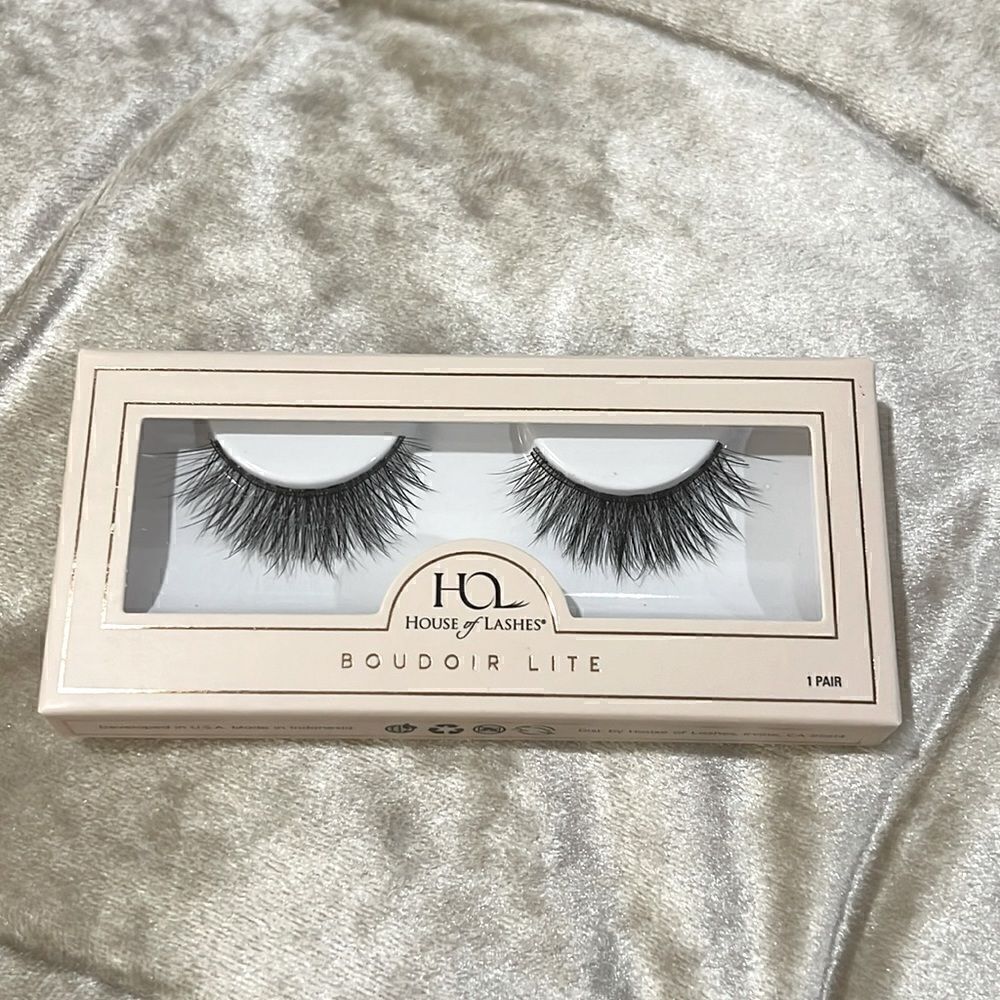 House of Lashes Lite Collection False Eyelashes (Boudoir Lite 1PK) New